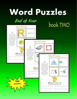 Preview of Word Puzzles - book two