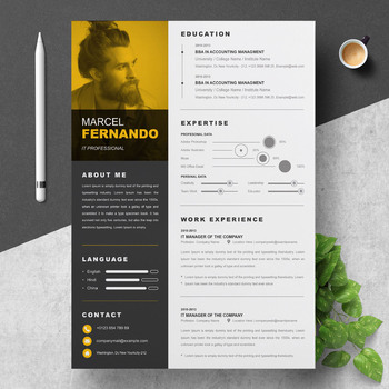 Word Resume Template & Cover Letter by ResumeInventor | TPT