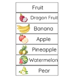 Word Rings - Fruit (Picture Word Cards)