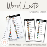 Word Lists | Writing Center Tools