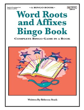 Preview of Word Roots and Affixes Bingo Book