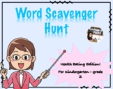 Word Scavenger Hunt (Healthy Eating Edition)