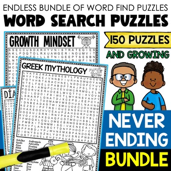 Preview of Giant Word Search Packet | Word Search Puzzles with Cinco de Mayo May Word Finds