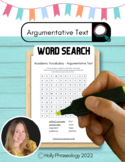 Word Search Argumentative Text