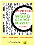 Word Search Bundle: Vowels