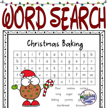 Cake Decorations Word Search