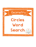 Word Search Circles Geometry