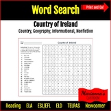 Word Search - Country of Ireland