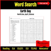 Word Search - Earth Day
