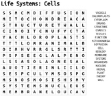 Word Search Grade 8 Ontario Science Curriculum