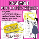 Word Search Grammar Bundle - Ensemble Mots cachés (verbes)