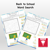 Word Search- Handwriting Activity