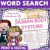 Word Search Human Body | Easel Activity Distance Learning