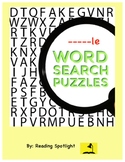 -le At the End of a Word: Word Search Puzzles