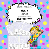 Word Search MEGA Bundle FREEBIE!