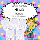 Word Search MEGA Bundle- Over 150 Puzzles!!