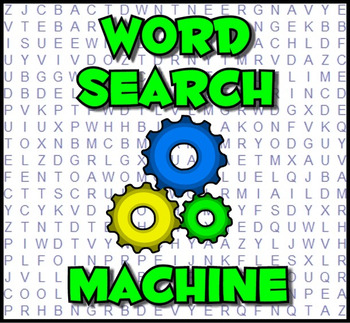 Preview of Word Search Machine