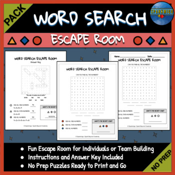 The Word Finder Activity Room