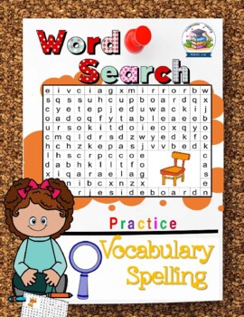 Preview of Word Search Numerous Different Topics Words Game Vocabulaly Spelling Practice