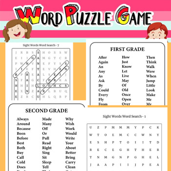 Preview of Word Search Puzzle Book - Book Study Word Search Puzzle Worksheet Activity