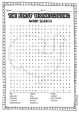 History of Thanksgiving: Word Search Puzzle Worksheet (Fir