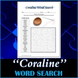 Word Search Puzzle for "Coraline" Novel by Neil Gaiman