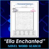 Word Search Puzzle for "Ella Enchanted" by Gail Carson Levine
