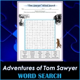 Word Search Puzzle for "The Adventures of Tom Sawyer" by M