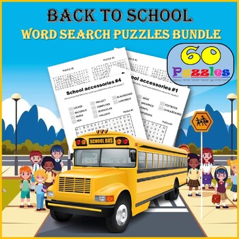 Preview of Word Search Puzzles BUNDLE