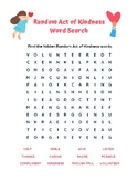 Word Search-Random Acts of Kindness