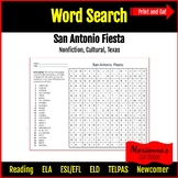 Word Search - San Antonio Fiesta