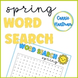 Word Search Spring Activity