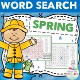 Word Search Spring Theme