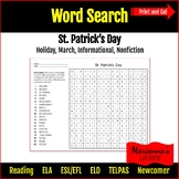 Word Search - St. Patrick's Day