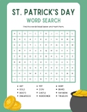 Word Search-St. Patrick's Day
