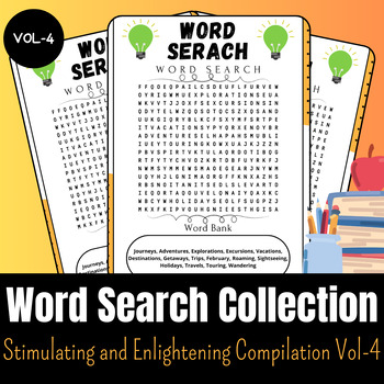 Preview of Word Search Supreme Collection: Stimulating and Enlightening Compilation Vol-4