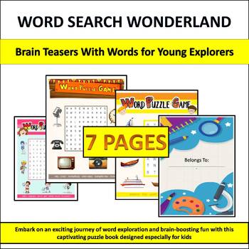 Activity Puzzle Brain Teaser for Kids: Ages 8-12 years old