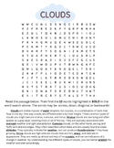 Word Search about Clouds