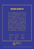 Word Search and Crossword Puzzle: Mental Health