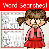 Word Searches: CVC, CVCe, Blends, Digraphs & More (Kinderg