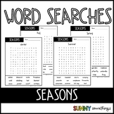 Word Searches: Four Seasons