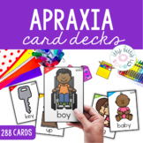 Word Shape Cards for Speech Therapy and Apraxia - CV, VC, 