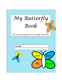 Word Shapes Articulation Butterfly Books