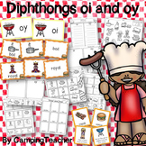 Word Sort Diphthongs oi and oy with No Prep Printables and Game
