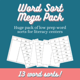 Word Sort MEGA Pack