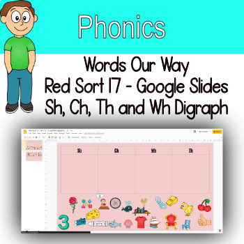 Preview of Word Sort - Sh, Ch, Th and Wh Digraphs Google Slides