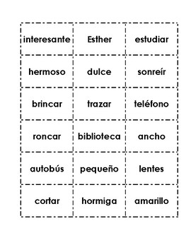 Preview of Word Sort nouns, adjectives, and verbs Spanish / sustantivos, adjetivos, verbos