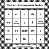 Word Sorts for Intermediate Readers Bundle
