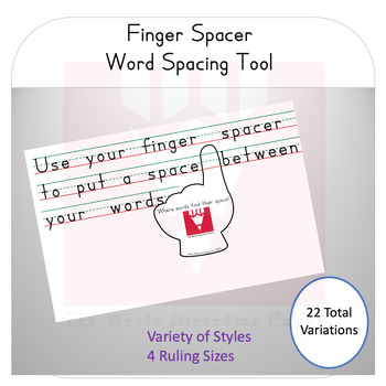 Preview of Word Spacer Tool/ Finger Spacing- Handwriting
