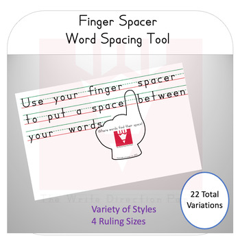 Writing spacers